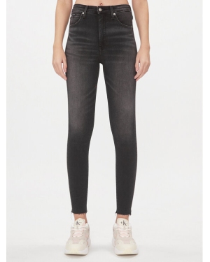 Calvin Klein Jeans Jeansy J20J222149 Czarny Super Skinny Fit