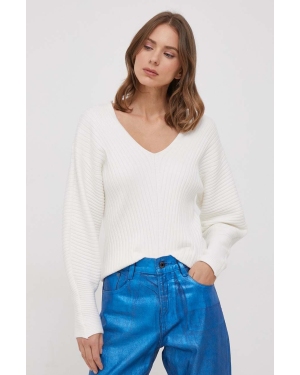 Dkny sweter damski kolor beżowy
