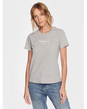 Pepe Jeans T-Shirt Wendy PL505480 Szary Regular Fit
