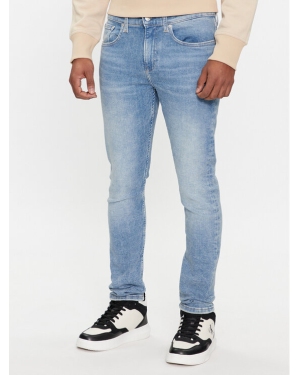 Calvin Klein Jeans Jeansy J30J324585 Niebieski Skinny Fit