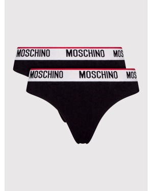 MOSCHINO Underwear & Swim Komplet 2 par fig brazylijskich 4745 9003 Czarny