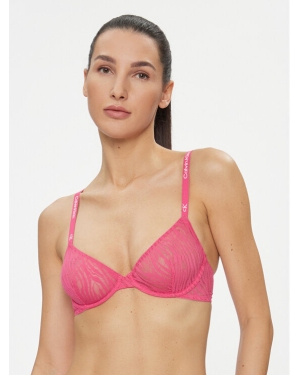 Calvin Klein Underwear Biustonosz z fiszbiną 000QF7376E Różowy