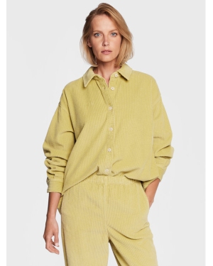 American Vintage Koszula Padow PADO06AE23 Zielony Regular Fit
