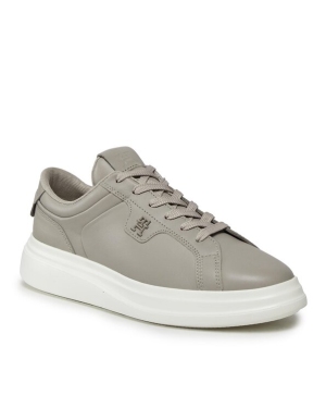 Tommy Hilfiger Sneakersy Pointy Court Sneaker FW0FW07460 Beżowy