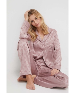Guess piżama damska kolor różowy