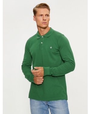 United Colors Of Benetton Polo 3089J3204 Zielony Regular Fit