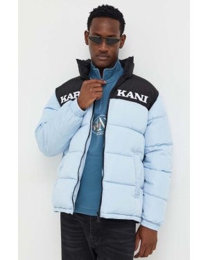 Karl Kani kurtka męska kolor niebieski zimowa