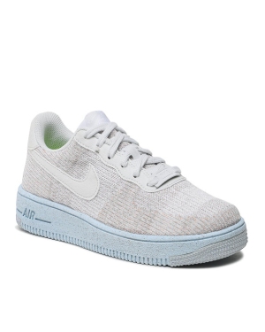 Nike Buty AF1 Crater Flyknit (GS) DH3375 101 Szary