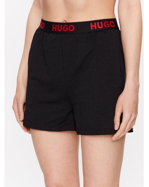 Hugo Szorty piżamowe 50490600 Czarny Regular Fit