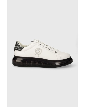 Karl Lagerfeld sneakersy skórzane KAPRI KUSHION kolor biały KL52631N