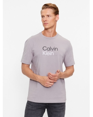 Calvin Klein T-Shirt K10K111841 Szary Regular Fit
