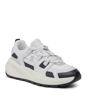 Tommy Hilfiger Sneakersy Th Premium Runner Mix FW0FW07651 Biały