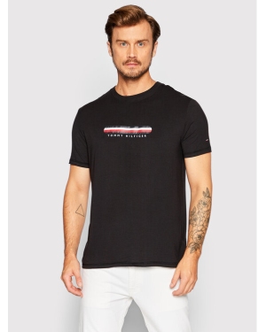Tommy Hilfiger T-Shirt Cn Ss UM0UM02348 Czarny Regular Fit
