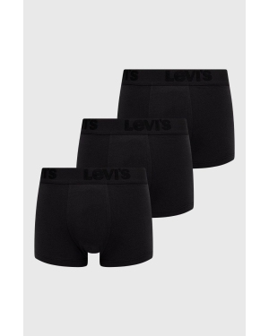 Levi's Bokserki (3-pack) męskie kolor czarny 37149.0296-black
