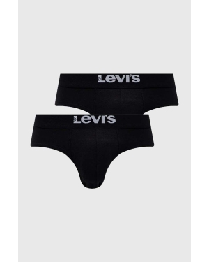 Levi's slipy 2-pack męskie kolor czarny
