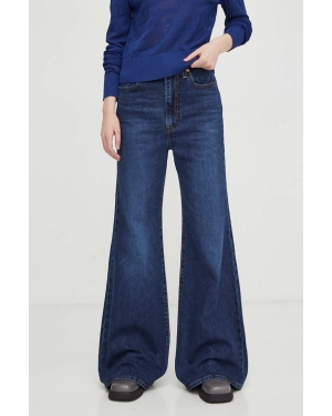 Levi's jeansy RIBCAGE BELLS damskie high waist