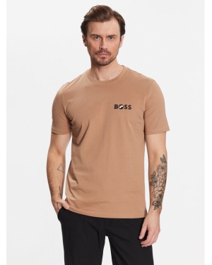 Boss T-Shirt Tiburt 50489420 Beżowy Regular Fit