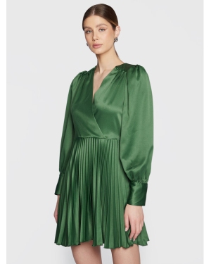 Closet London Sukienka koktajlowa D8571 Zielony Regular Fit