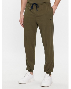 Boss Spodnie dresowe Mix&Match Pants 50515305 Zielony Regular Fit