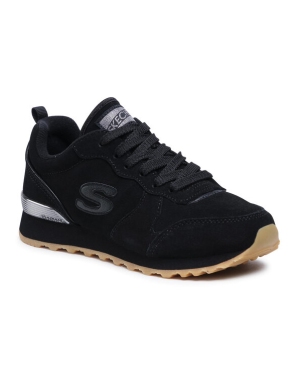 Skechers Sneakersy Suede Eaze 155286/BBK Czarny