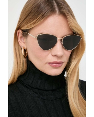 Michael Kors okulary przeciwsłoneczne damskie kolor złoty