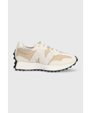 New Balance sneakersy 327 kolor beżowy