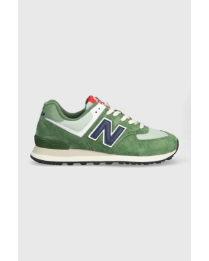 New Balance sneakersy 574 kolor zielony