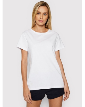 4F T-Shirt H4L21-TSD020 Biały Regular Fit