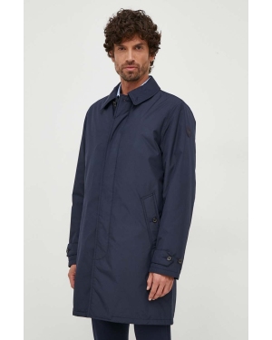 Polo Ralph Lauren kurtka przeciwdeszczowa męska kolor granatowy przejściowa