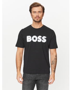 Boss T-Shirt Tedigitallogo 50503542 Czarny Regular Fit