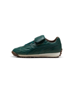 Puma sneakersy skórzane Fenty x Puma kolor zielony 39835202