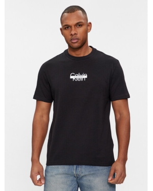 Calvin Klein T-Shirt Logo K10K112395 Czarny Regular Fit