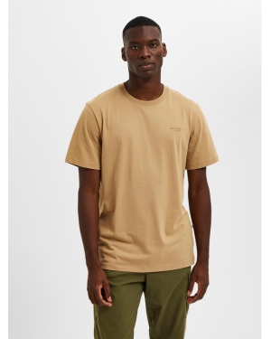 Selected Homme T-Shirt 16087858 Żółty Regular Fit