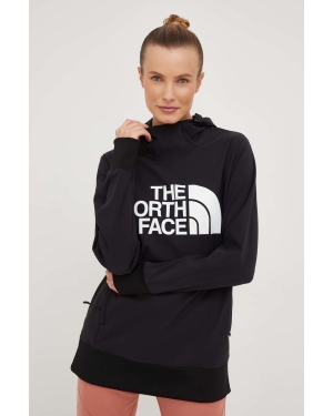 The North Face bluza sportowa Tenko damska kolor czarny z kapturem