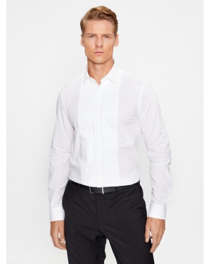 Calvin Klein Koszula Evening K10K112092 Biały Slim Fit