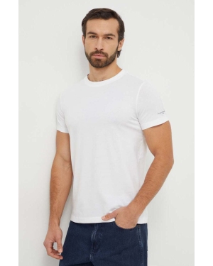 Tommy Hilfiger t-shirt bawełniany męski kolor biały gładki