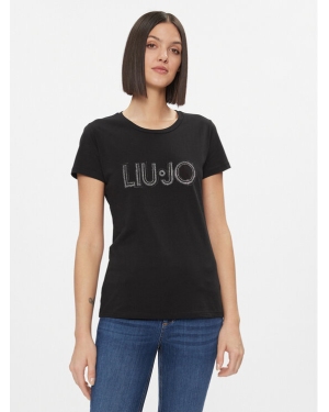 Liu Jo T-Shirt WA4051 JS923 Czarny Regular Fit