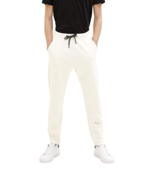 Tom Tailor Denim Spodnie materiałowe 1035660 Biały