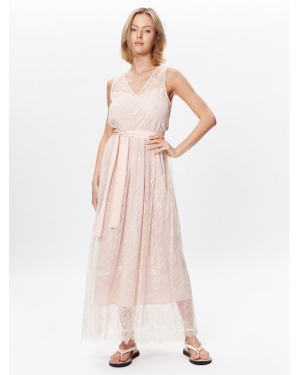 TWINSET Sukienka letnia 231TT2170 Różowy Regular Fit