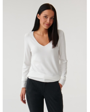 Tatuum Sweter Tessa 1 T2316.089 Biały Slim Fit