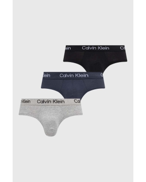 Calvin Klein Underwear slipy 3-pack męskie kolor turkusowy