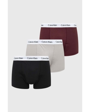 Calvin Klein Underwear bokserki 3-pack męskie kolor bordowy