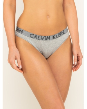 Calvin Klein Underwear Stringi Ultimate 000QD3636E Szary