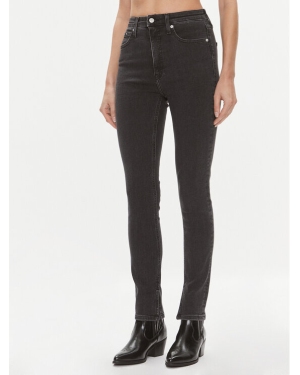 Calvin Klein Jeans Jeansy J20J222141 Czarny Skinny Fit