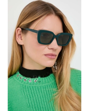 Marella okulary przeciwsłoneczne damskie kolor zielony