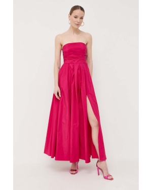Marella sukienka kolor różowy midi rozkloszowana