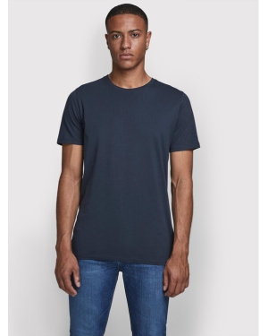 Jack&Jones T-Shirt Orrganic Basic 12156101 Granatowy Slim Fit