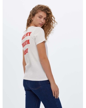 Americanos T-Shirt Reno Biały Regular Fit