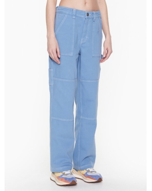 BDG Urban Outfitters Spodnie materiałowe BDG UTILITY SKATE BLUE 76474006 Niebieski Relaxed Fit