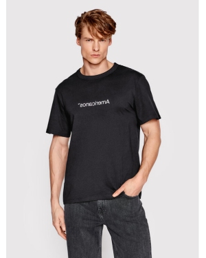 Americanos T-Shirt America Czarny Regular Fit